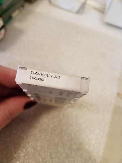 SECO TPGN160302, 883 TPG320F - QTY 10 Carbide Inserts  - New, Sealed