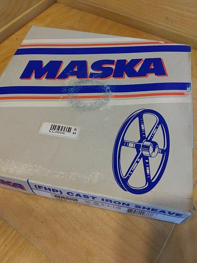 Maska MA 90x1 1/8 FHP Cast Iron Sheave Fixed Bore