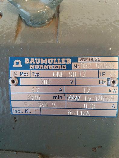 Used Baumuller Nurnberg 952 04683, GNF 90-L2, 300V