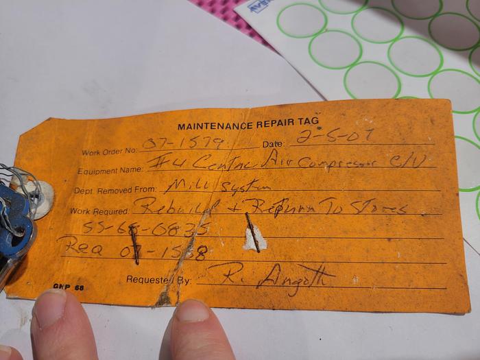 Used Ingersoll Rand NE724S/S1-KL - NEEDS REPAIR