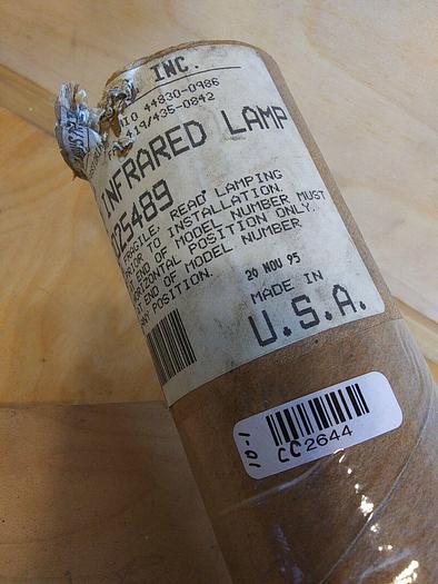 Fostoria Industries 63025489 Clear Quartz Infrared Lamp