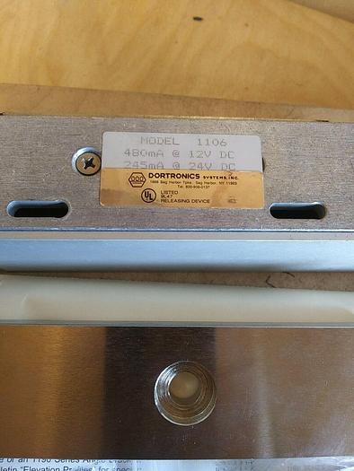 Used Dortronics System 1106 Surface Mounted Electro-Magnetic Locking Device