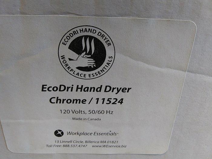 Workplace Essentials FX08-HCxx Hand Dryer Chrome EcoDri