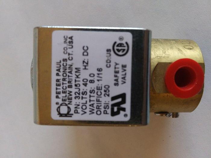 Used Peter Paul 32J5TKM Solenoid Valve (Lot of 2)