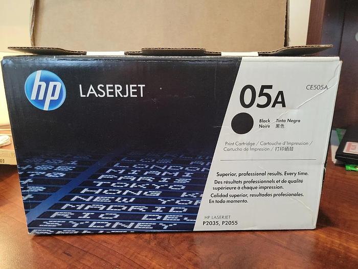 Used HP 05A Black LaserJet Toner Cartridge for P2035 / P2055 Printer 14181007819