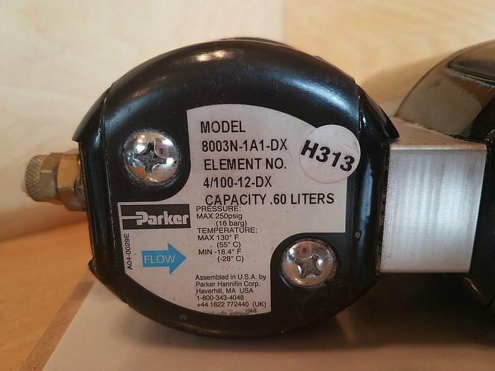 Used Parker 8003N-1A1-DX, 8003N-0A1-BX, 8003N-0A0-SA