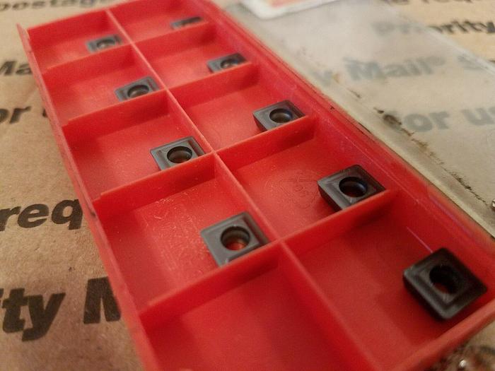 Used Sandvik Coromant 880-04 03 W07H-P-LM QTY NINE Carbide Inserts