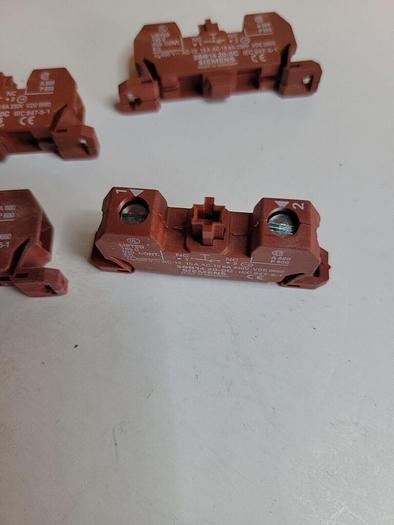 Used Siemens 3SB14 20-0C, IEC 947-5-1 - LOT OF FOUR