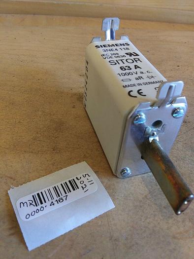 Siemens 3NE4 118 63amp 1000Vac Sitor Fuse. Box of 3