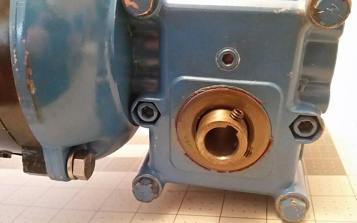 Used Reliance DC-1 TPR, 1/4 HP 90 V with Morse ED Series 13GEDF 7.5 Gear Reducer