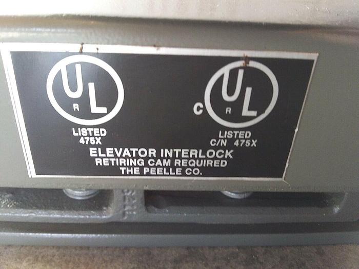 The Peele Co 2356-59 Interlock *Manual Landing Door