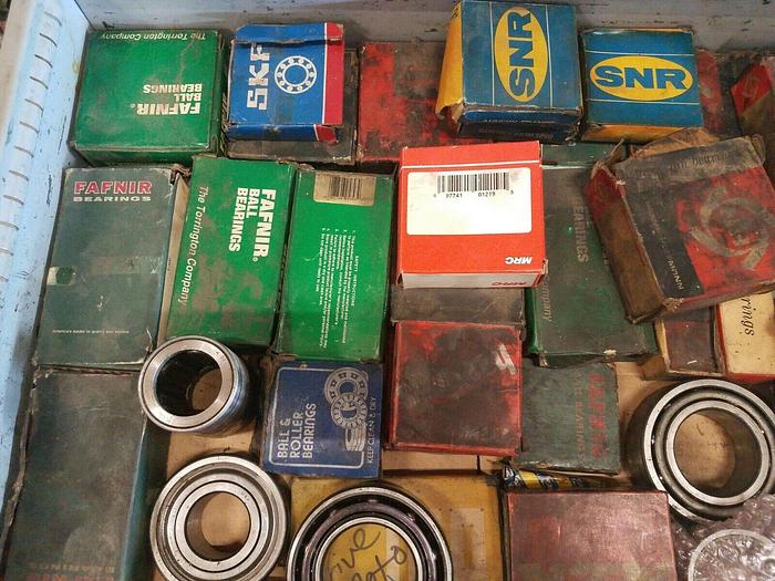 Used Bulk Bearing Lot, Wholesale - Fafnir SNR SKF NTN Browning