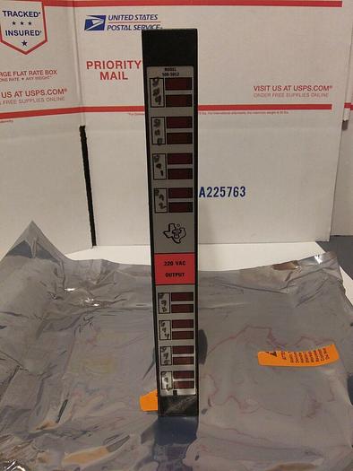 Used Texas Instruments 500-5012 Output Module
