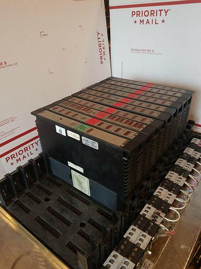 Used Texas Instrument I/O Base 500-5848 With Card 500-5047 & 500-5001