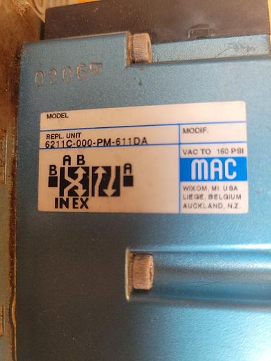 Used MAC PME-500DABE, PME-611DABE & Others, Valve Banks