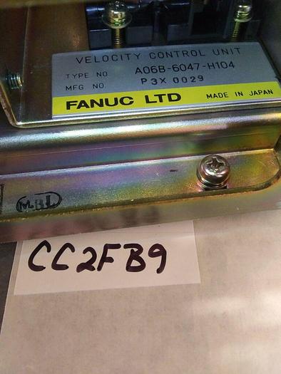 Used Fanuc A06B-6047-H104 Velocity Control Unit