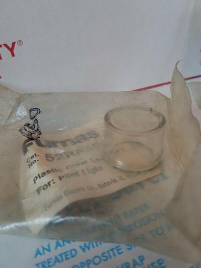 Furnas 52RA4PA, 52RA5P3 - Clear And Green Lens Pilot Light Push To Test