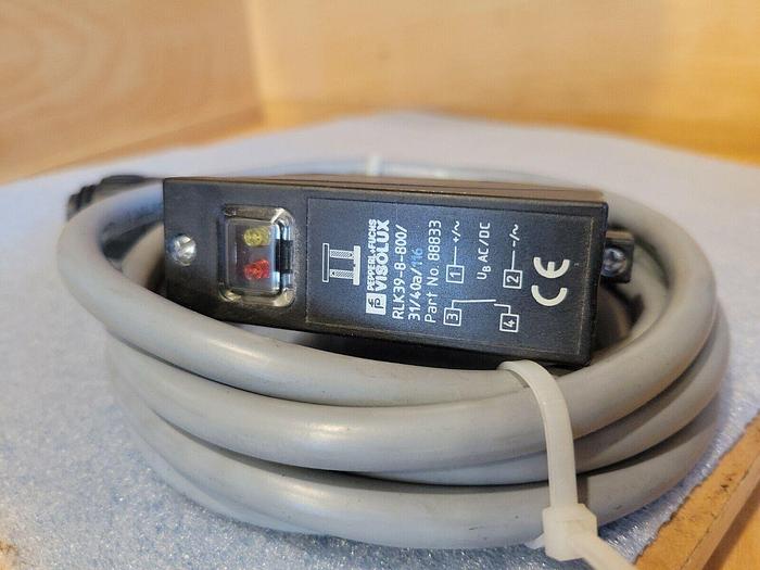 Used Pepperl Fuchs 88833, Visolux RLK39-8-800/31/40a/