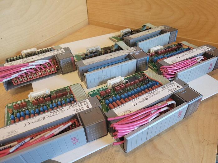 Used Allen Bradley BULK LOT - 1746-OV16, 1746-OA16, 1746-IA16 Input/Output