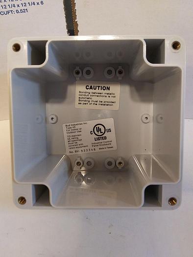 Bud Industries PNR-2601 Corrosion Resistant Box