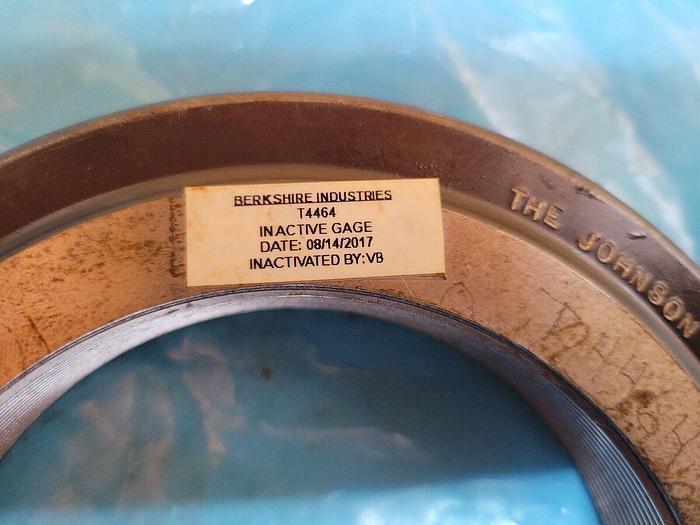 Used Johnson Gage Co. Set Ring 4.125-16 UNJ 18/28/3B