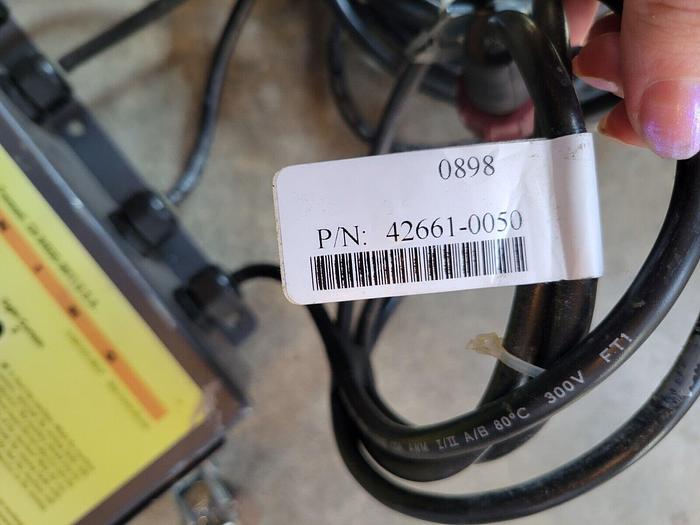 Used Sti MiniSafe 42672-0400 & 42687-0400 Light Curtain Set & 43207-0010 Panel