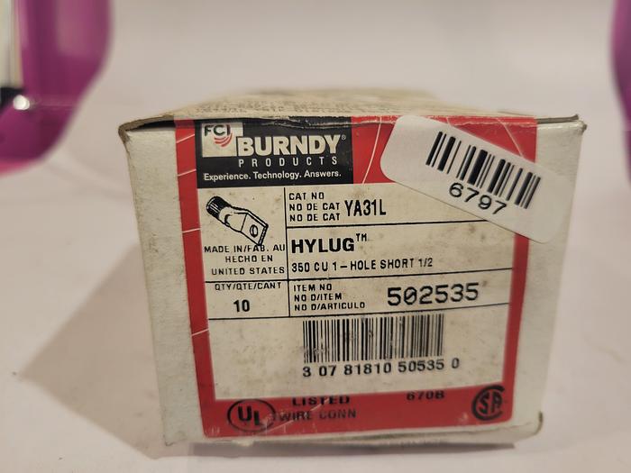 Burndy 502535 HYLUG, YA31L