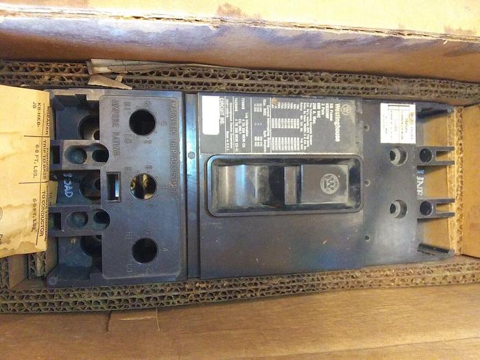 Used Westinghouse KB325OF AB DE-ION Circuit Breaker Type KB 3pole 250amp 600V AC