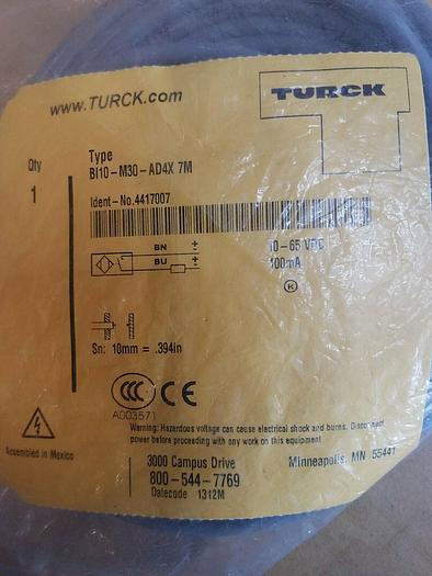 TURCK BI10-M30-AD4X 7M / BI10M30AD4X7M