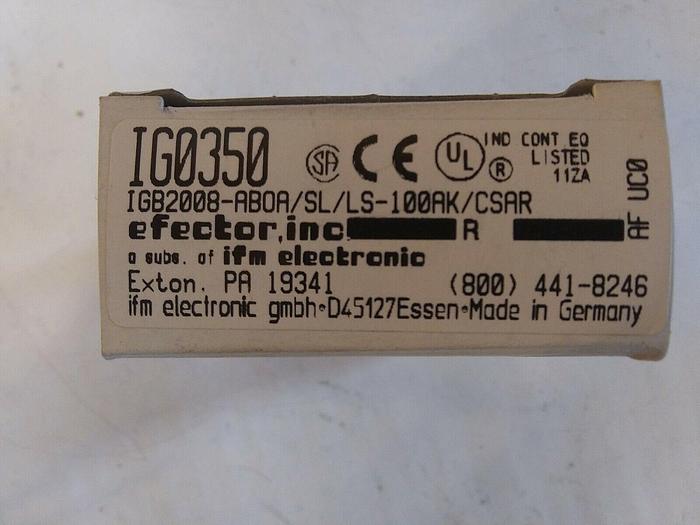ifm IG0350 Proximity Switch