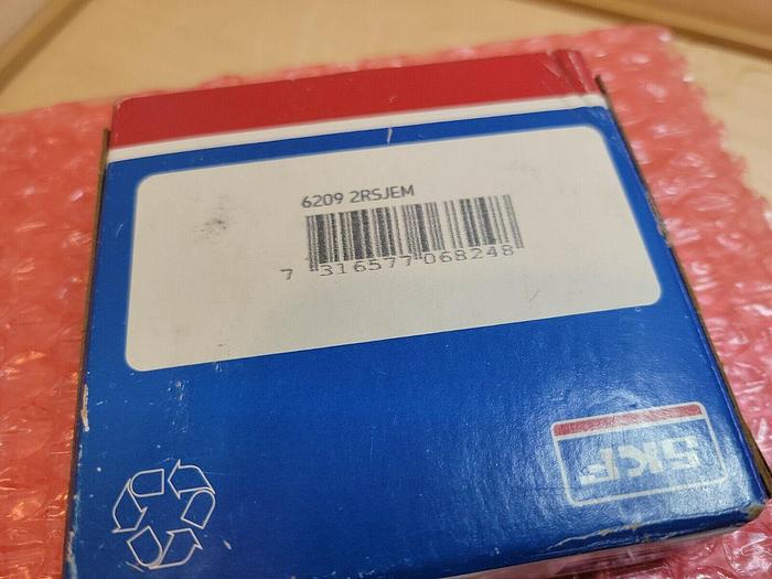SKF 6209 2RSJEM Bearing SEALED ORIGINAL PACKAGING