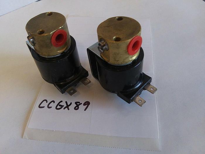 Used Peter Paul 32J5TKM Solenoid Valve (Lot of 2)