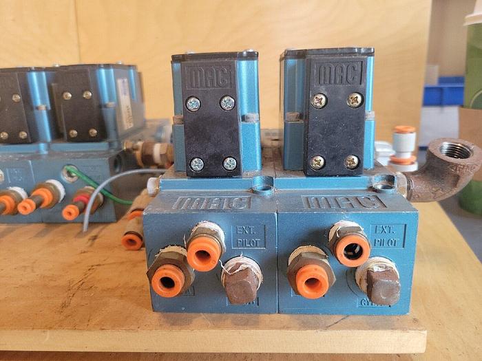Used MAC PME-500DABE, PME-611DABE & Others, Valve Banks