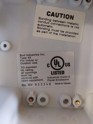 Bud Industries PNR-2601 Corrosion Resistant Box