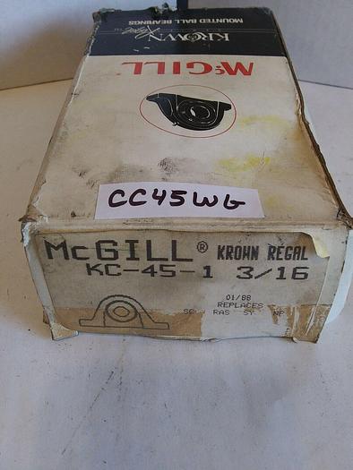 McGill KC-45-1 3/16 Pillow Block Bearing