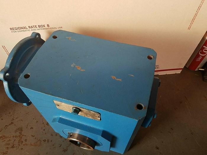 Used Falk 1325WBQM1A Worm Gear Reducer, 60:1 Ratio Hollow Shaft