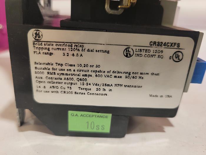 General Electric CR306CX#0 BAT, CR324CXFS