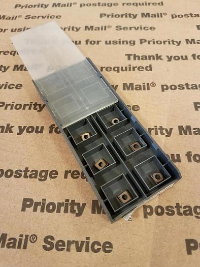 Used ISCAR SOMT 060204-DT, QTY SIX Carbide Inserts