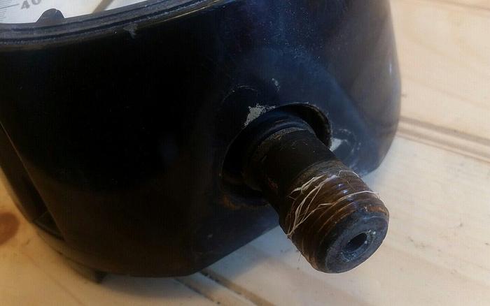 Used Ashcroft Duragauge Q-4832 160PSI, Bronze Tube/Brass Socket/Brazed