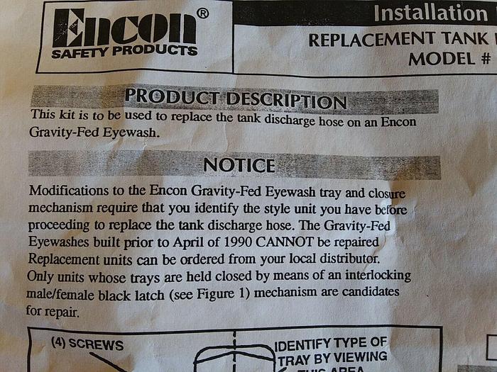 Encon 01-1107-92 Replacement Tank Discharge Hose Kit