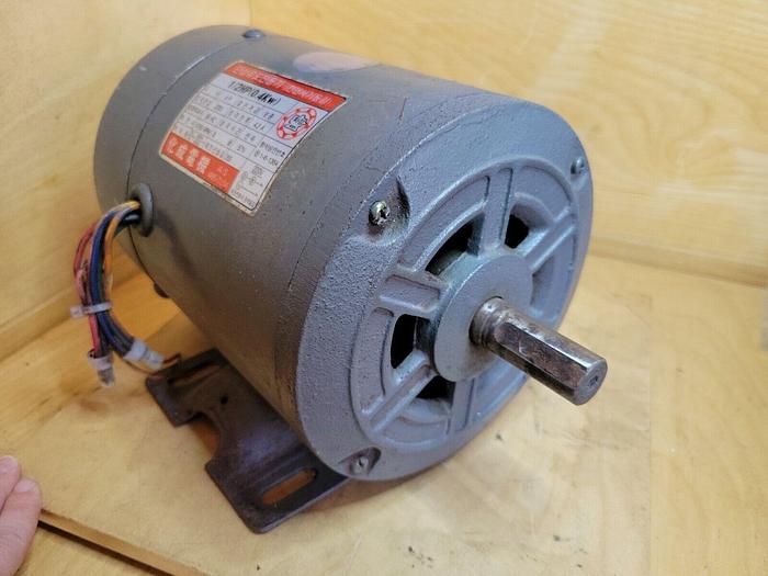 Used Electric Motor 0.5 HP 1750rpm 220V Shaft 3/4 Hp