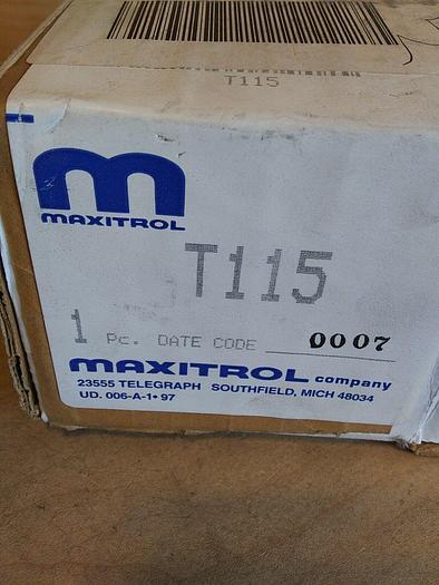 Maxitrol T115 Override Thermostat