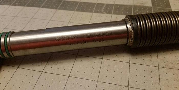 Used Guhring 881799 SEH63/500IK Nr. 28130, 0703 - 870261/6 HSK-B80 0703 - 599059