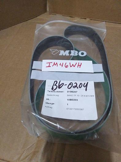 MBO 0106207 Folding Machine Belt
