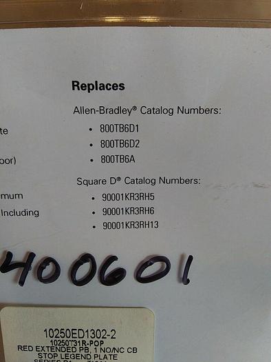 Eaton 10250T31R-POP Extended Pushbutton Unit