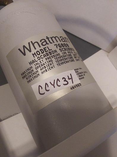 Used Whatman 76080 Halogenated Hydrocarbon Scrubber