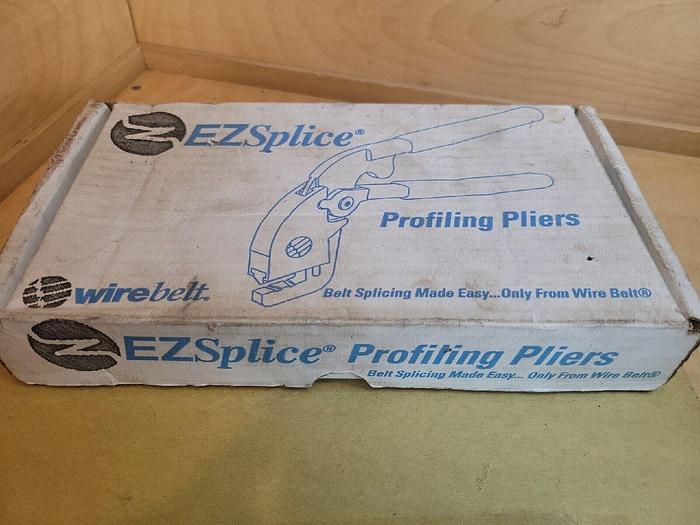 Used Wire Belt EZ Splice Profiling Pliers