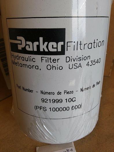 Parker 921999 10C Hydraulic Replacement Filter (Lot of 3)
