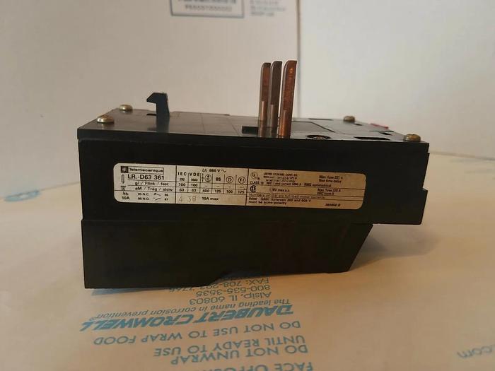 Telemecanique LR1-D63361 A65 Overload
