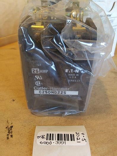 Cutler-Hammer C25DND225H C25DND225 Definite Purpose Contactor